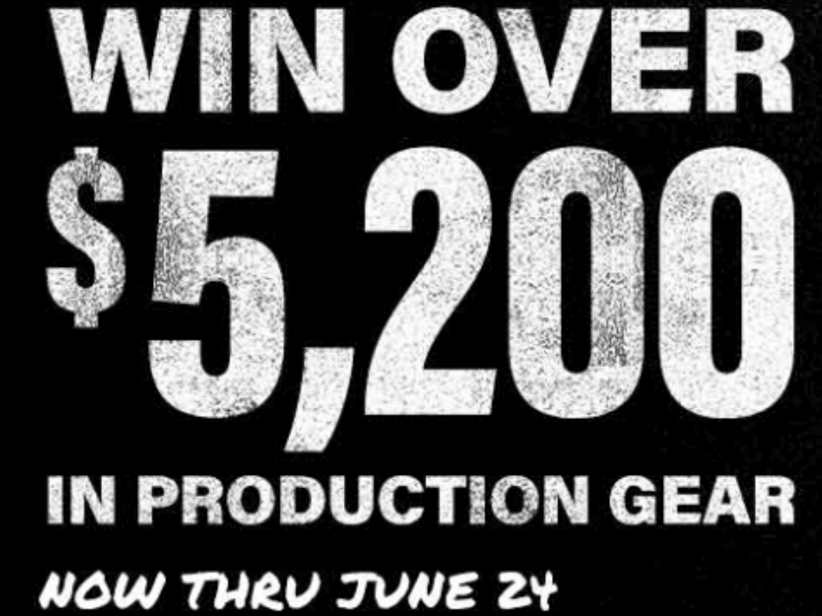 Win $5,000 in Production Gear from Guitar Center!
