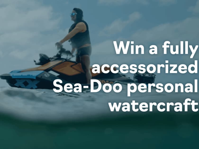 Win a BRP Vehicle Sweepstakes