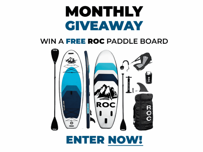 ROC Paddle Board Monthly Giveaway!