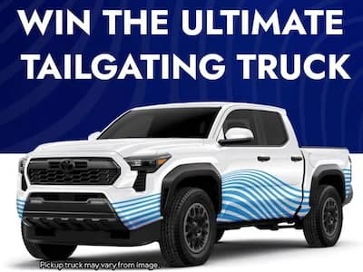 White Claw Surge Ultimate Tailgate Sweepstakes — Win Hybrid Pickup Truck & $6,000