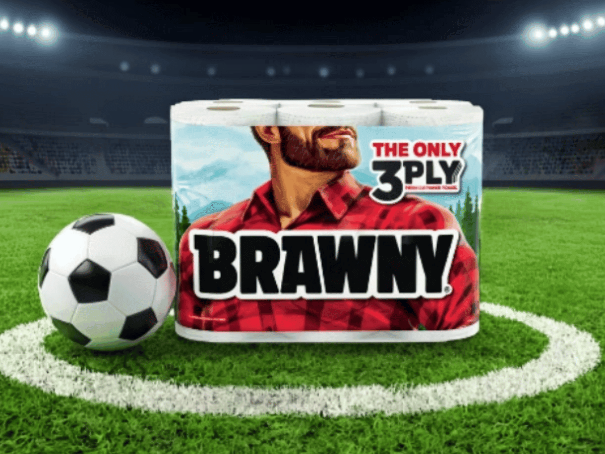 The Brawny Brand’s Goal Time Sweepstakes! Win a YEAR SUPPLY of Paper Towels!