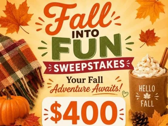 Just A Pinch Fall Into Fun Sweepstakes — Win $400 Gift Card