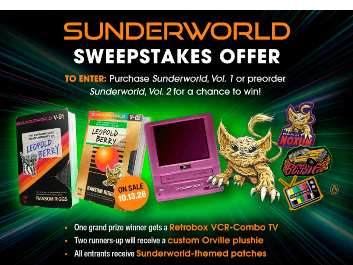 Sunderworld Sweepstakes — Win Retrobox VCR-Combo TV