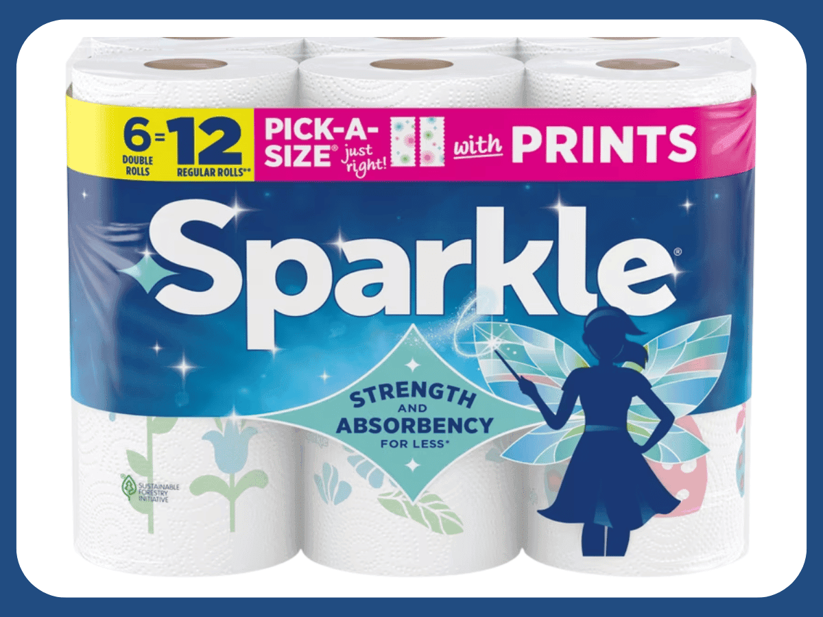 The Sparkle brand’s Goal Time Sweepstakes! Win a Year’s Supply of Paper Towel!