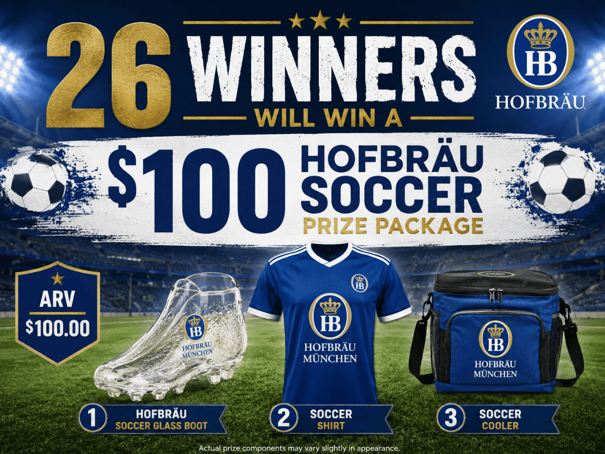 HB Soccer Kit Sweepstakes! 26 Winners get a $100 Prize Package!