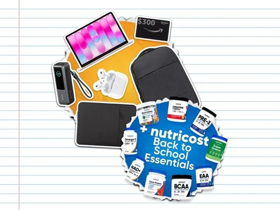 Nutricost Back to School Giveaway — Win MacBook Neo & Supplements