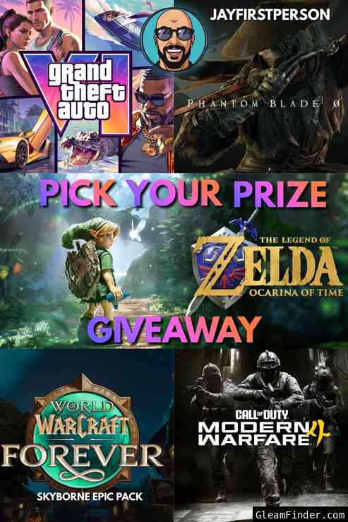 Pick Your Prize Giveaway — Choose Your Reward